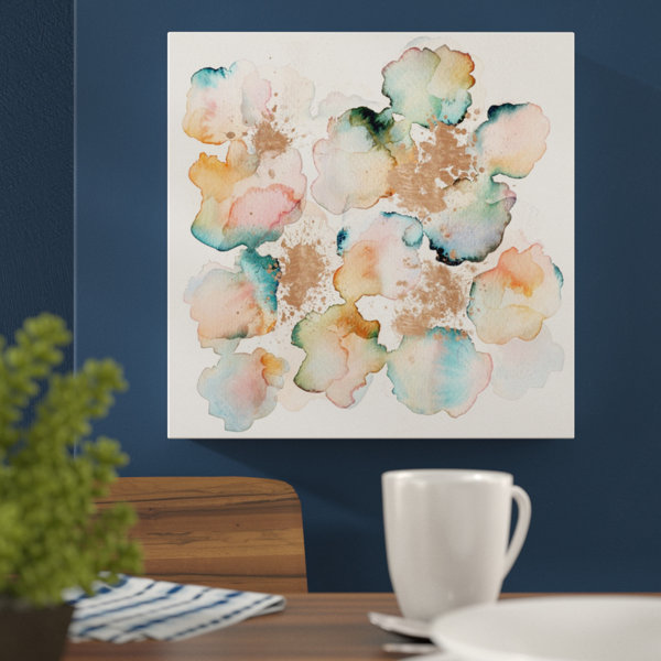 Oliver Gal Artana Rose Gold Garden by Oliver Gal Painting on Canvas
